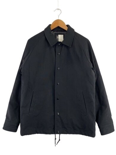 商品画像：DUCK CANVAS COACH JACKET/M/ブラック/12108283/リブ毛玉着用感有// 1