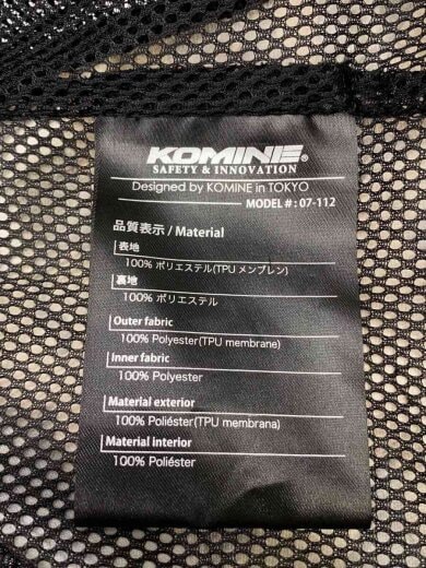 商品画像：プロテクトハーフメッシュパーカゲンリ/ライディングジャケット/L/ポリエステル/カモフラ/07-112// 5