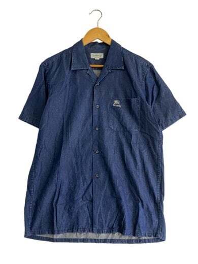 商品画像：90s オープンカラーSSシャツ/M/インディゴ/BFW16-605 1