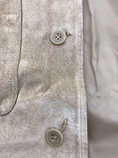 商品画像：00s Leather Shirt/M/ベージュ/515-8660/着用感有// 7