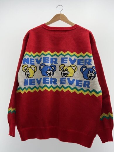 商品画像：NEVER EVER NORDIC ニット/FREE/レッド/1256820// 2