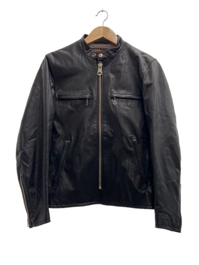 商品画像：Sheep Leather Single Riders Jacket/S/ブラック/0808933// 1