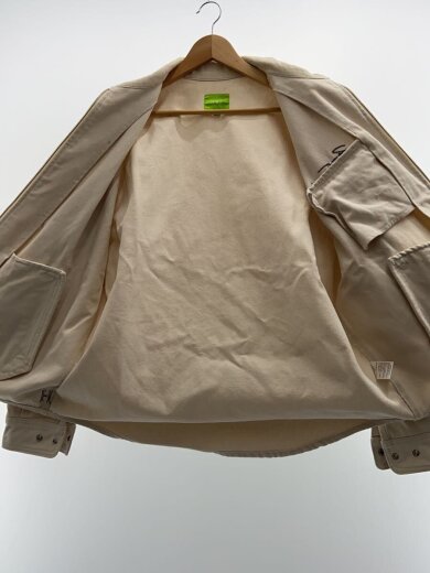 商品画像：22AW/FOREVER ZIP SHIRT/L/コットン/WHT 3