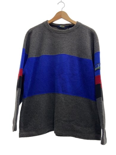 商品画像：EBTEK/90s/fleece Sweatshirt/M/ポリエステル/グレー 1