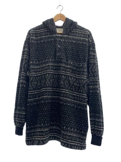 商品画像：90s Authentic Gap Clothing フェアアイルフリースフーディー/XL/ダメージ有 1