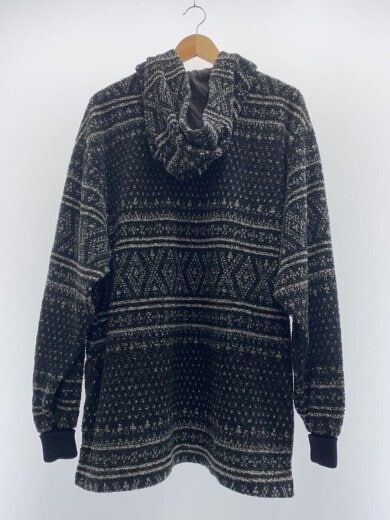 商品画像：90s Authentic Gap Clothing フェアアイルフリースフーディー/XL/ダメージ有 2