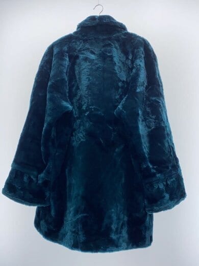 商品画像：DONNYBROOK/90s Faux Fur Coat/L/グリーン/着用感有 2