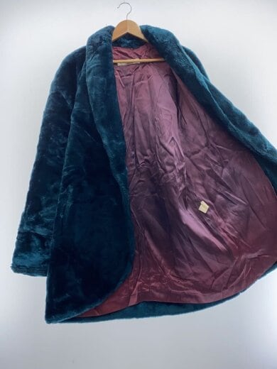 商品画像：DONNYBROOK/90s Faux Fur Coat/L/グリーン/着用感有 3
