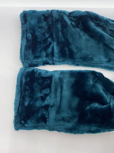 商品画像：DONNYBROOK/90s Faux Fur Coat/L/グリーン/着用感有 6