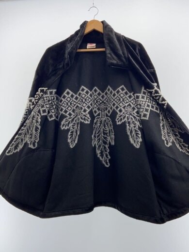 商品画像：Milton Funwear/90s Plush Fleece Jacket Feather Design/1X 3