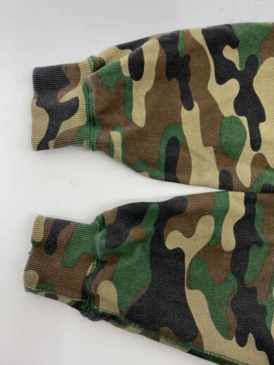 商品画像：RHINESTONED OG LABEL CREW SWEAT/M/WOODLAND CAMO/着用感有// 5