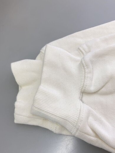 商品画像：CONTRAST COLOR HALF ZIP HOODED SWEAT/L/コットン/WHT/101223012015// 5