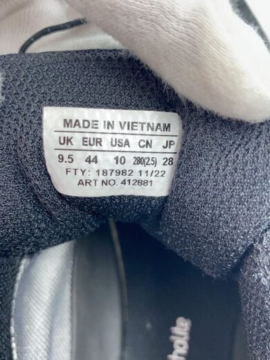 商品画像：ローカットスニーカー/28cm/BLK/412881 5