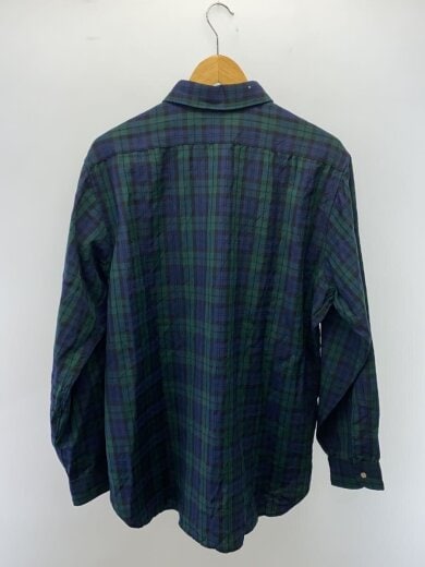 商品画像：70s/MADE IN USA/長袖シャツ/XL/--/GRN/チェック 2