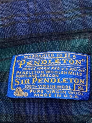 商品画像：70s/MADE IN USA/長袖シャツ/XL/--/GRN/チェック 3