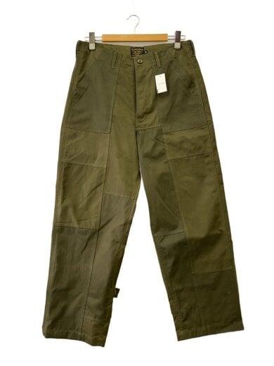 商品画像：PATCH WORK BAKER PANTS/再構築/ミリタリーコットン/ストレートパンツ/M/コットン/KHK// 1