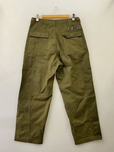 商品画像：PATCH WORK BAKER PANTS/再構築/ミリタリーコットン/ストレートパンツ/M/コットン/KHK// 2