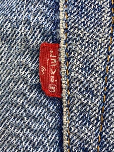 商品画像：66前期/VT/70s/ボタン裏6/スモールe/シングルステッチ/実寸W30/ストレートパンツ/IDG// 4