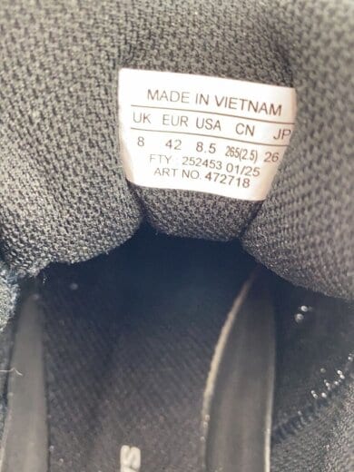 商品画像：ローカットスニーカー/26.5cm/BLK/472718 5