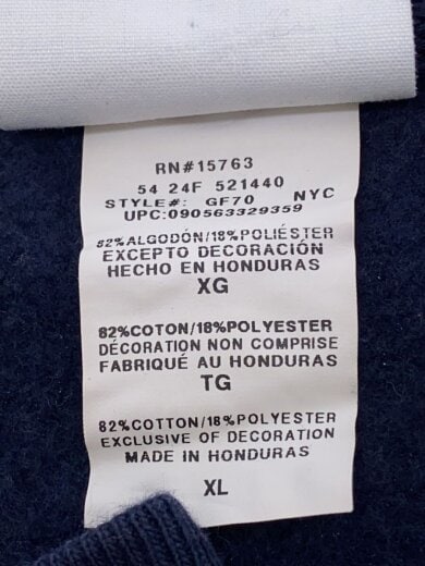 商品画像：×HARLEY DAVIDSON/REVERSE WEAVE/スウェット/XL/コットン/NVY 4