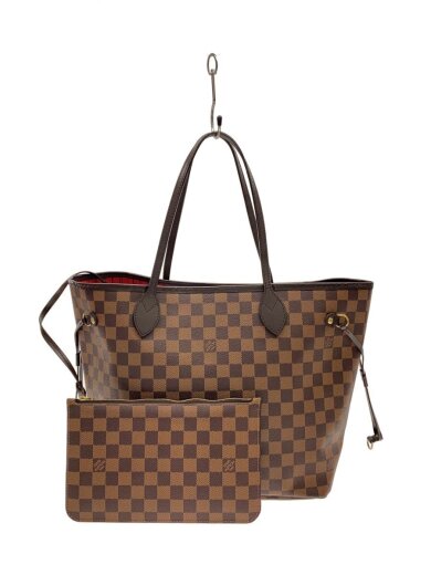 商品画像：1)ネヴァーフルMM_ダミエ・エベヌ/N51105/PVC/BRW 1