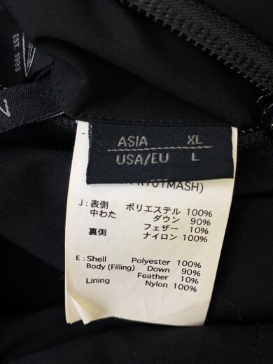 商品画像：×TAION/12WAY DOWN JACKET/ダウンジャケット/XL/ポリエステル/BLK/7112110 4
