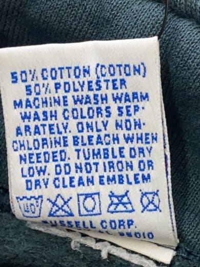 商品画像：90s/MADE IN USA/ハーフジップスウェット/XL/コットン/GRN// 4