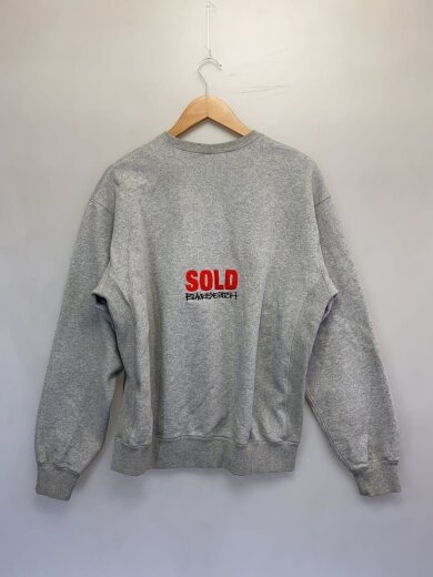 商品画像：SOLD SIGN CREW SWEAT/スウェット/M/コットン/GRY/プリント// 2