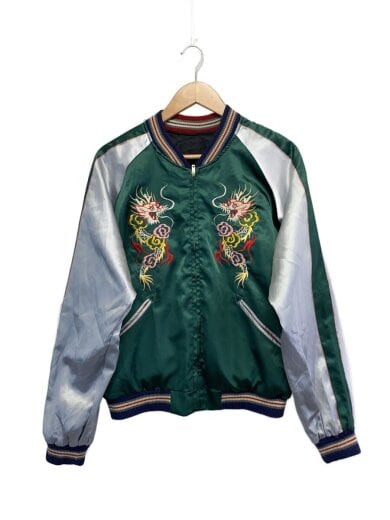 商品画像：01年/M品番/Tiger&Dragon Japan Map/リバーシブルスカジャン/L/M18425// 1