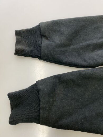 商品画像：90s/MADE IN USA/裏地サーマルジップパーカー/リブカラー/L/コットン/BLK// 5