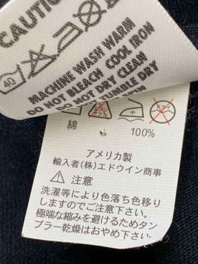 商品画像：Tシャツ/M/コットン/BLK/プリント// 4