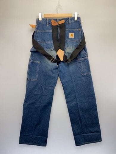 商品画像：Denim Painter Pants/ダブルニー/エドウィン企画/サスペンダー/31/IDG/WU138// 2