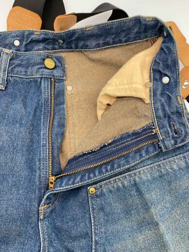 商品画像：Denim Painter Pants/ダブルニー/エドウィン企画/サスペンダー/31/IDG/WU138// 3