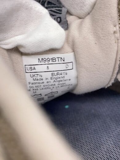 商品画像：M991/ベージュ/UK7.5/BEG 5