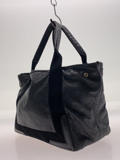 商品画像：トートバッグ/レザー/BLK/無地/542017・1000・Ｙ002123・O 2