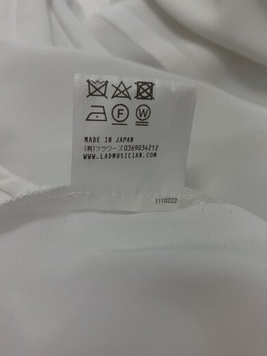 商品画像：長袖シャツ/44/ポリエステル/WHT/2223-105 7