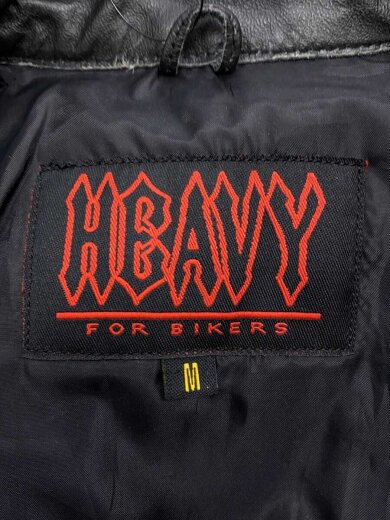 商品画像：HEAVY/レザージャケット・ブルゾン/M/レザー/BLK// 3