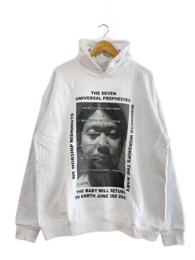 商品画像：パーカー/XL/コットン/WHT 1