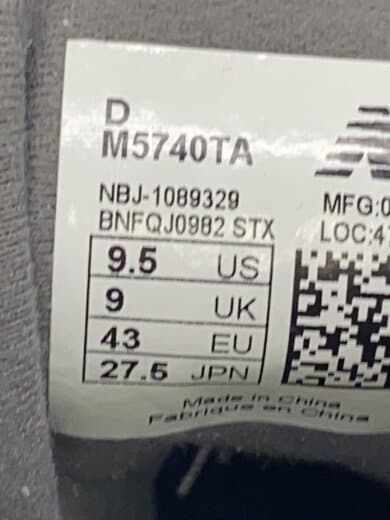 商品画像：シューズ/27.5cm/GRY/m5740ta 5