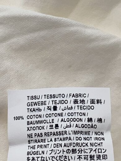 商品画像：Tシャツ/L/コットン/WHT/TT08464572// 5