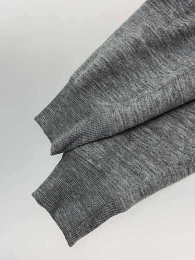 商品画像：BACK SQUARE LOGO HOODIE_バック スクエア ロゴ フーディ/L/ポリエステル/GRY/無 5