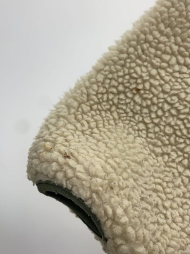 商品画像：フリースジャケット/XL/ポリエステル/WHT/65625 7