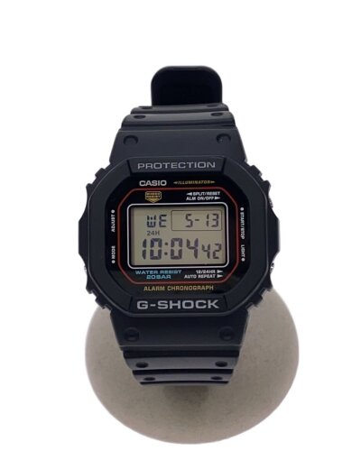 商品画像：クォーツ腕時計_G-SHOCK/デジタル/ラバー/BLK/BLK/SS// 1