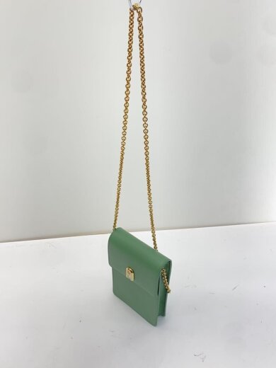 商品画像：ショルダーバッグ/フェイクレザー/GRN// 2