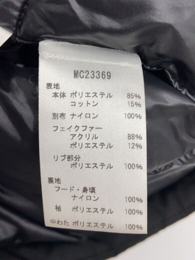 商品画像：ダウンジャケット/M/ポリエステル/BLK/MC23369// 4