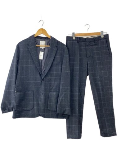 商品画像：セットアップ/50/ウール/GRY/チェック/JK0463 1
