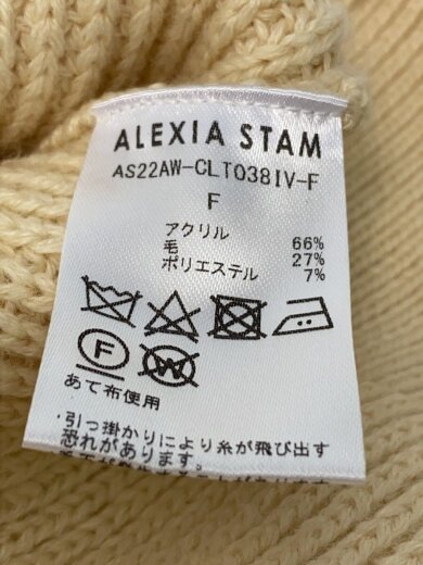 商品画像：ニット・セーター(厚手)/FREE/アクリル/CRM/AS22AW-CLT038IV-F// 4