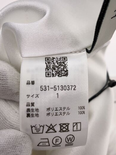 商品画像：ボトム/1/ポリエステル/WHT/UNiPH/531-5130372// 5
