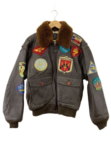商品画像：US.NAVY/G-1/フライトジャケット/S/ナイロン/BRW/7823// 1
