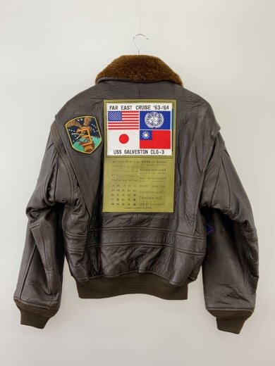 商品画像：US.NAVY/G-1/フライトジャケット/S/ナイロン/BRW/7823// 2